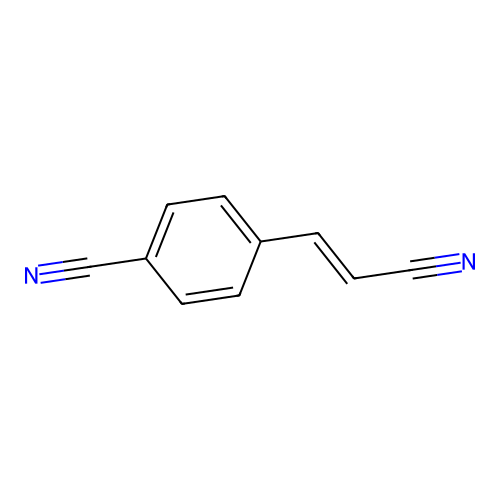 3-(4-氰苯基)丙烯腈 structure