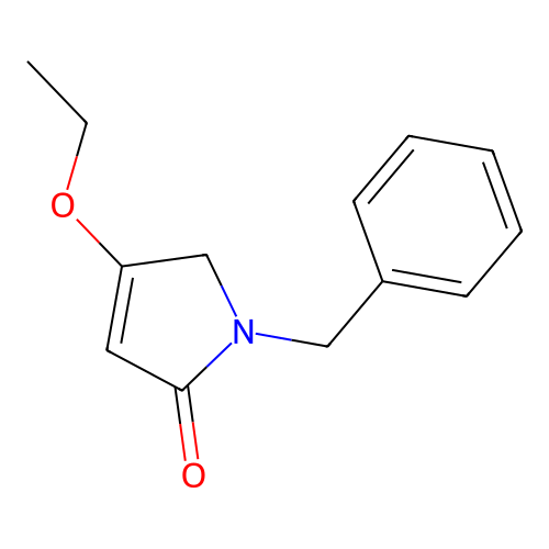 1-Benzyl-4-ethoxy-1,5-dihydro-2H-pyrrol-2-one structure