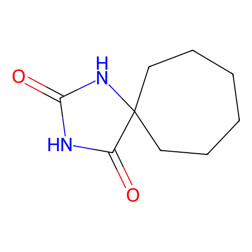 1,3-Diazaspiro[4.6]undecane-2,4-dione structure