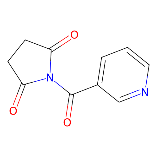 1-(Pyridine-3-carbonyl)pyrrolidine-2,5-dione structure