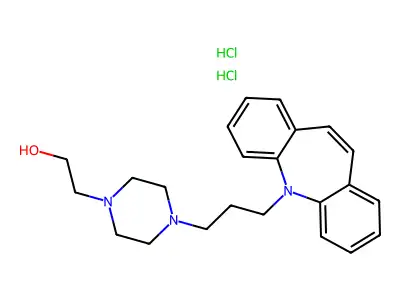 Opipramol Hydrochloride structure