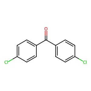 4,4'-Dichlorobenzophenone structure