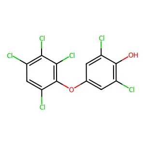 2,6-Dichloro-4-(2,3,4,6-tetrachlorophenoxy)phenol structure