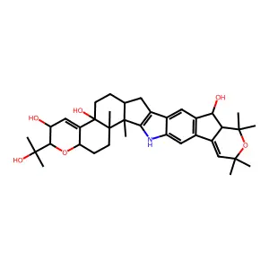 Janthitrem E structure