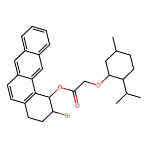 Phosphinothioic acid, bis(1-aziridinyl)-, O-phenyl ester structure