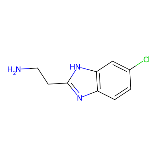 2-(5-Chloro-1H-benzimidazol-2-yl)ethanamine structure