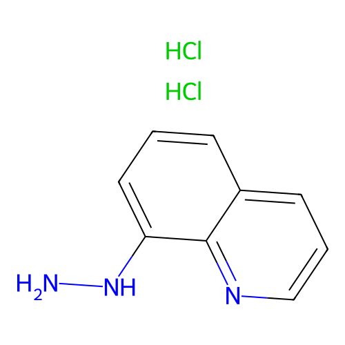8-Hydrazinoquinoline dihydrochloride structure