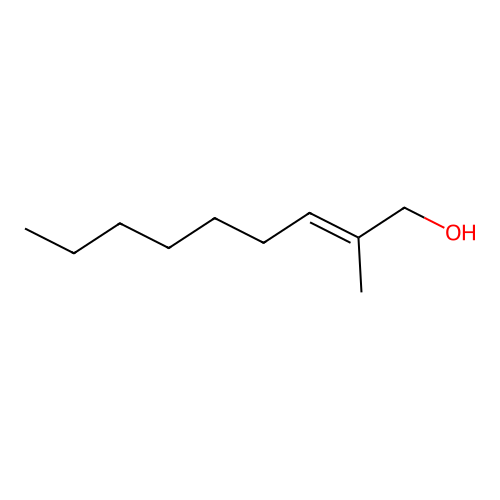 2-Nonen-1-ol, 2-methyl- structure