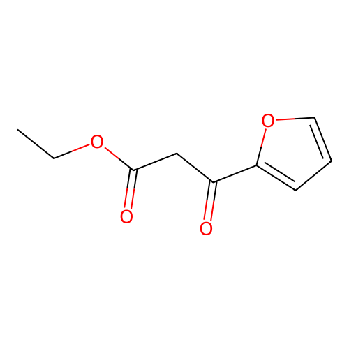 Ethyl 3-(fur-2-yl)-3-oxopropanoate structure