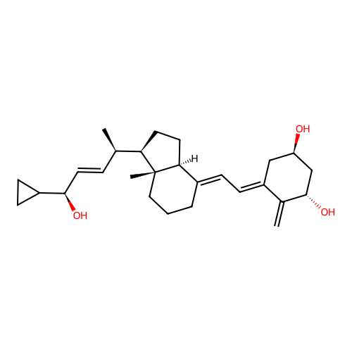 Calcipotriol, (5E)- structure