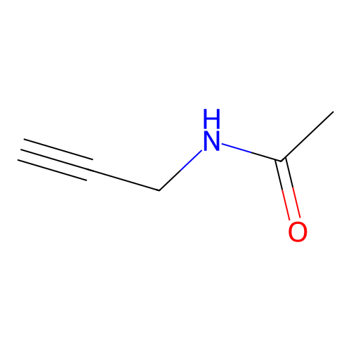 N-(prop-2-yn-1-yl)acetamide structure