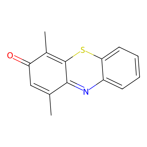 1,4-Dimethyl-3h-phenothiazin-3-one structure