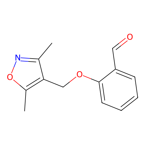 2-[(3,5-Dimethylisoxazol-4-yl)methoxy]benzaldehyde structure