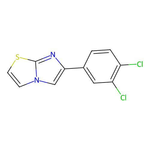 6-(3,4-Dichlorophenyl)imidazo[2,1-b][1,3]thiazole structure