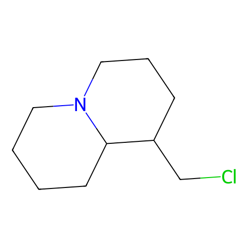 1-(chloromethyl)octahydro-2H-quinolizine structure