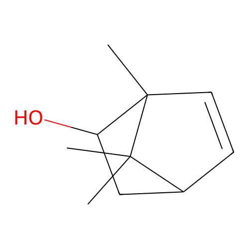 Bicyclo(2.2.1)hept-5-en-2-ol, 1,7,7-trimethyl- structure