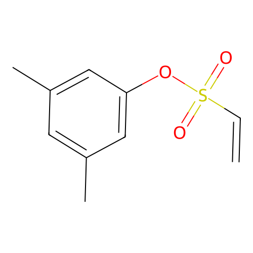 3,5-Dimethylphenyl ethenesulfonate structure