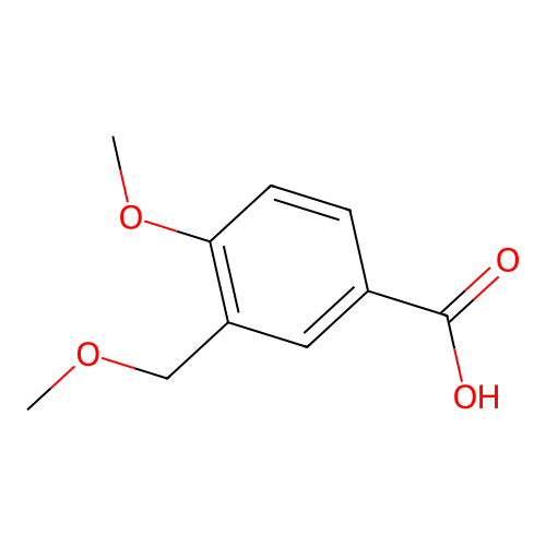 4-Methoxy-3-(methoxymethyl)benzoic acid structure