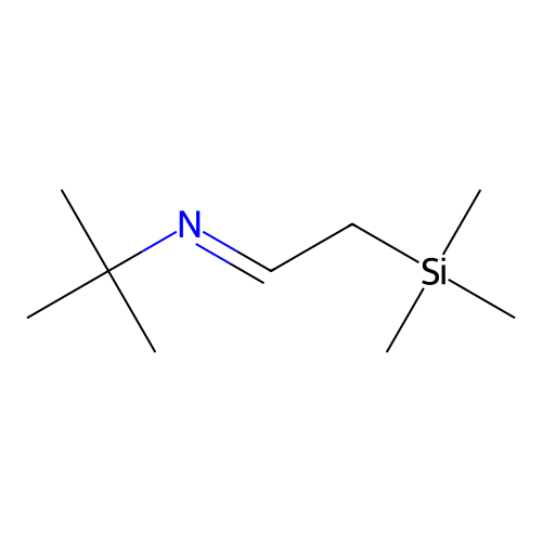 2-Trimethylsilyl-N-tert-butylacetaldimine structure