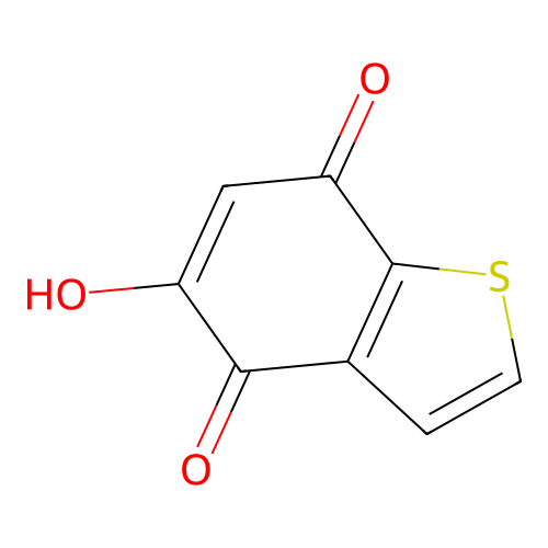5-Hydroxybenzo[b]thiophene-4,7-dione structure