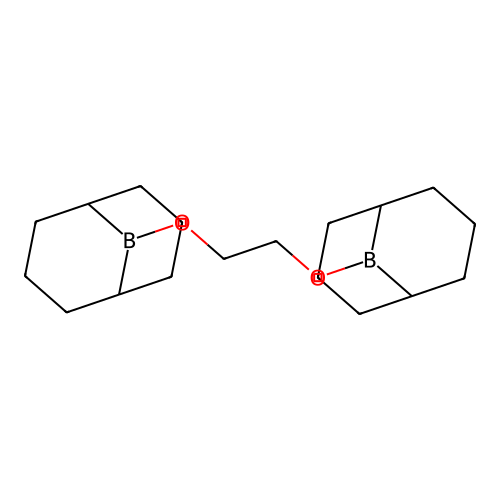 Ethane, 1,2-bis((9-borabicyclo[3.3.1]non-9-yl)oxy)- structure