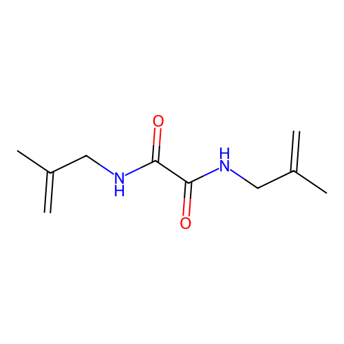 N~1~,N~2~-Bis(2-methylprop-2-en-1-yl)ethanediamide structure