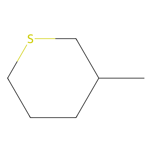 3-Methylthiane structure