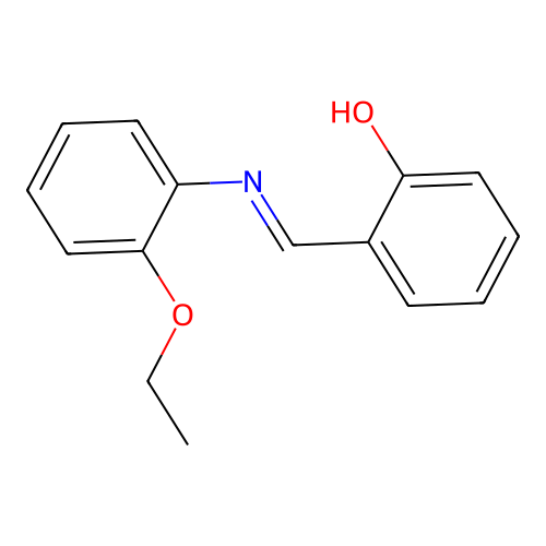 2-[(2-Ethoxyphenyl)iminomethyl]phenol structure