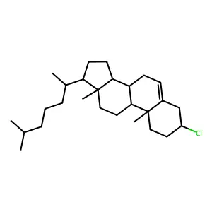 氯化胆固醇 structure