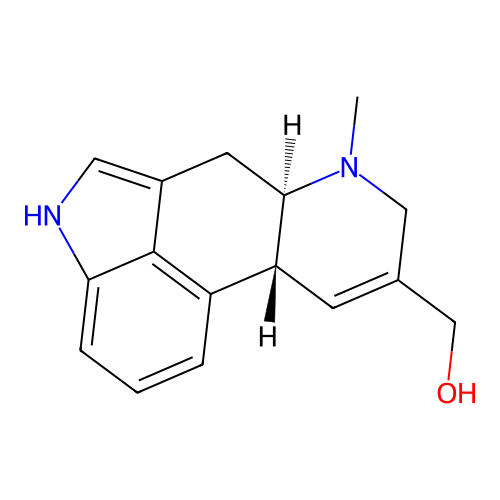 Elymoclavine structure