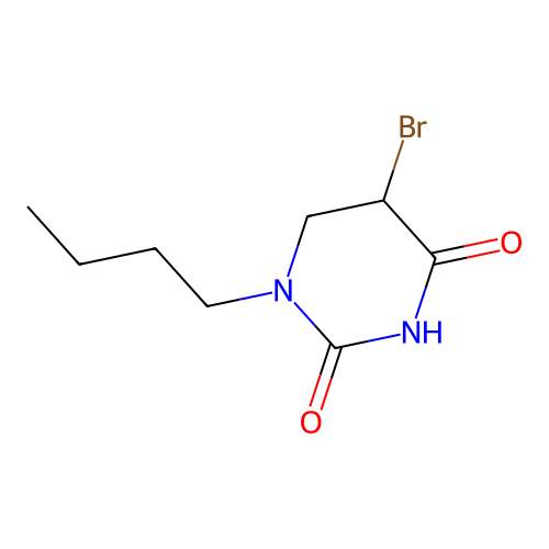 5-Bromo-1-butyldihydropyrimidine-2,4(1h,3h)-dione structure