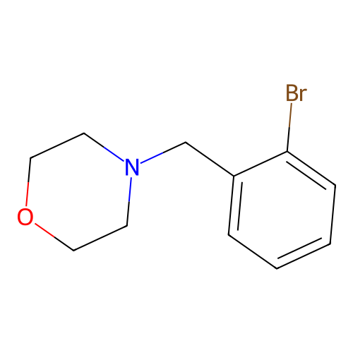 4-(2-Bromobenzyl)morpholine structure