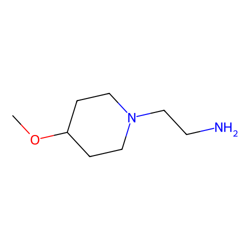 2-(4-Methoxy-piperidin-1-yl)-ethylamine structure