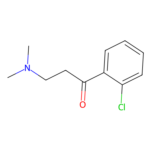 1-(2-Chlorophenyl)-3-(dimethylamino)propan-1-one structure
