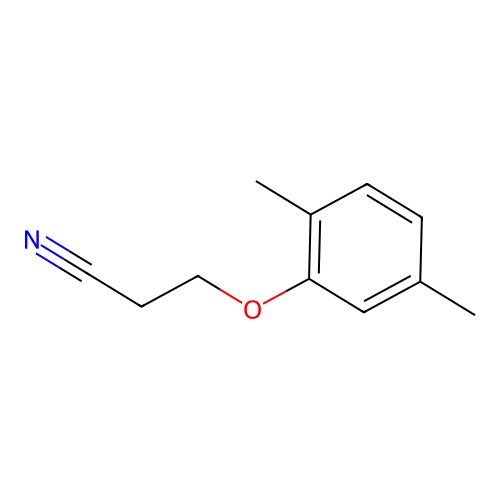 1-(2-Cyanoethoxy)-2,5-dimethylbenzene structure
