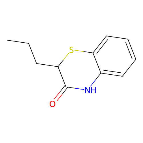 2H-1,4-Benzothiazin-3(4H)-one, 2-propyl- structure