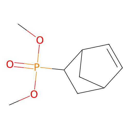 Phosphonic acid, 5-norbornen-2-yl-, dimethyl ester, exo- structure