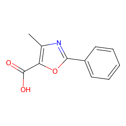 4-methyl-2-phenyl-1,3-oxazole-5-carboxylic Acid structure