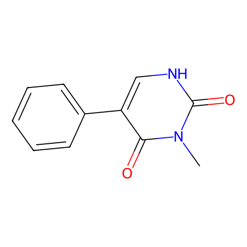 3-methyl-5-phenyl-1H-pyrimidine-2,4-dione structure