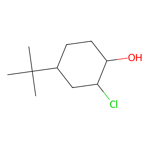 4-Tert-butyl-2-chlorocyclohexan-1-ol structure