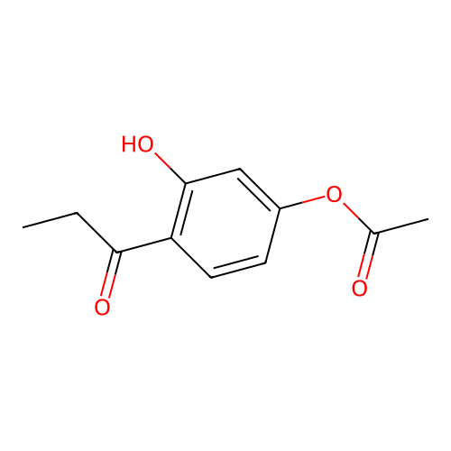 1-(4-(Acetyloxy)-2-hydroxyphenyl)-1-propanone structure