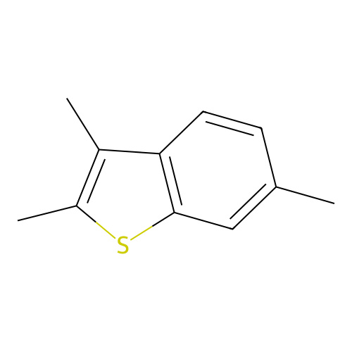 2,3,6-Trimethyl-benzothiophene structure