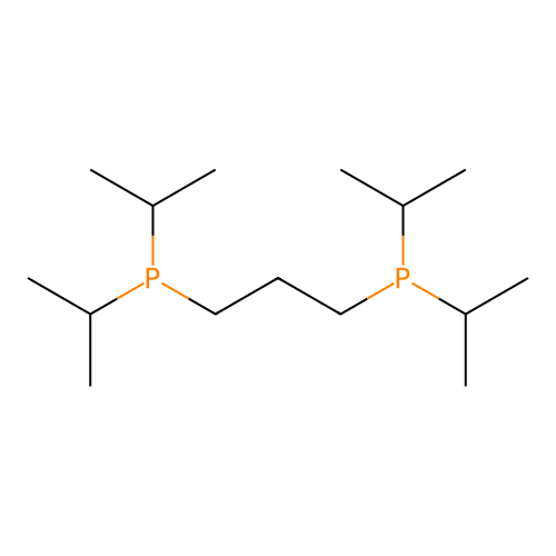 1,3-Bis(DI-I-propylphosphino)propane structure