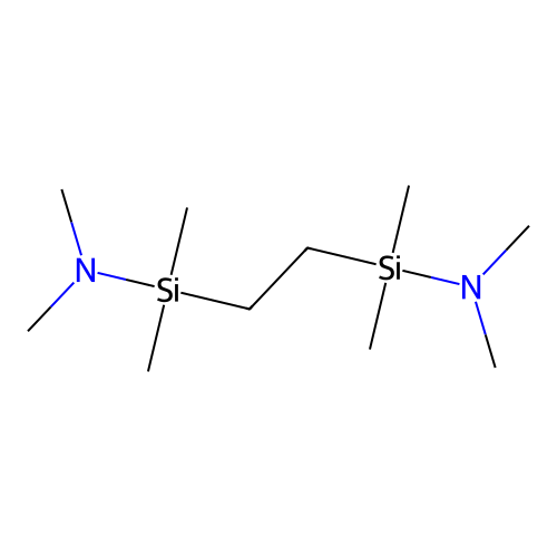 1,2-Bis((dimethylamino)dimethylsilyl)ethane structure