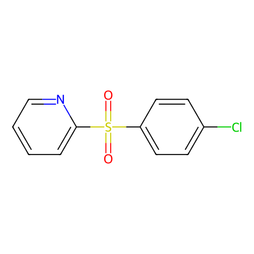 2-((4-Chlorophenyl)sulfonyl)pyridine structure