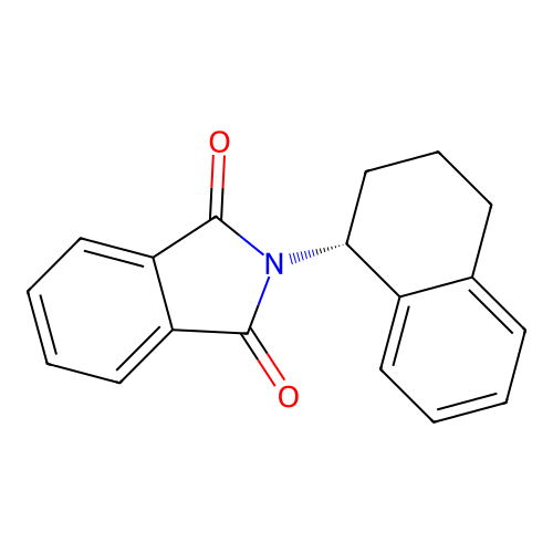 (R)-2-(1,2,3,4-Tetrahydronaphthalen-1-yl)isoindoline-1,3-dione structure