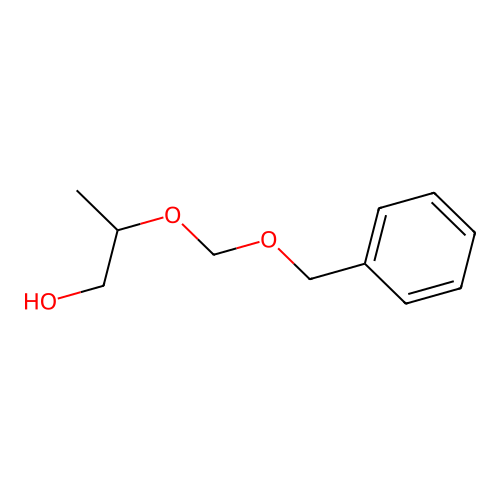 2-(Phenylmethoxymethoxy)propan-1-ol structure