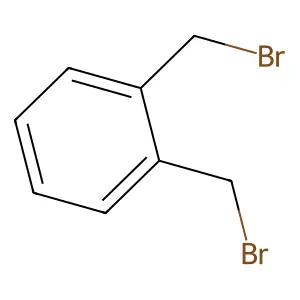1,2-二(溴甲基)苯 structure