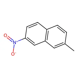 2-Methyl-7-nitronaphthalene structure