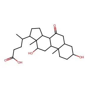 7-酮脱氧胆酸 structure